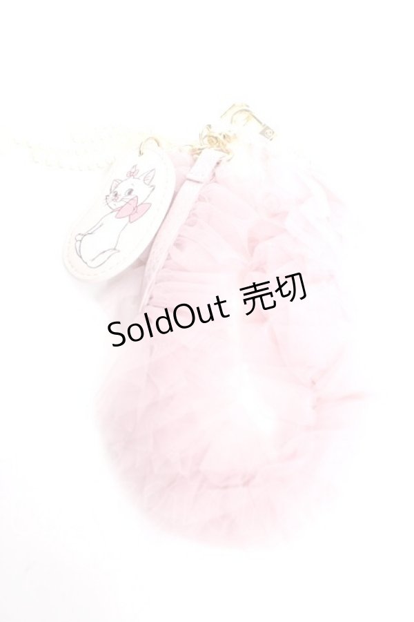 画像1: Maison de FLEUR / Disney Marie/ストラップ F ピンク Y-25-12-12-044-LO-ZA-SZ-ZY (1)