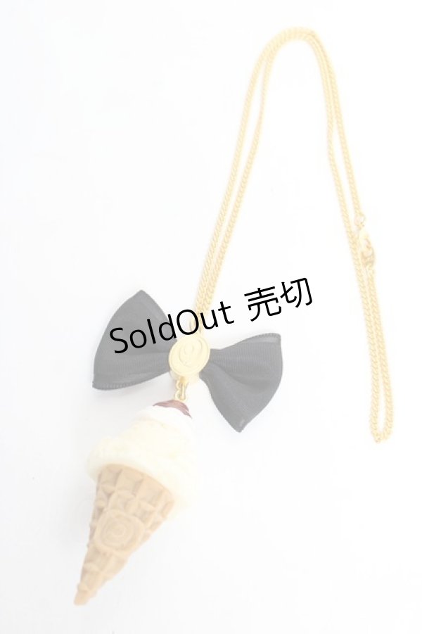 画像3: Q-pot. / チェリーホイップアイスネックレス   Y-25-12-12-003-QP-AC-SZ-ZY (3)