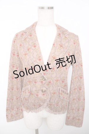 画像: axes femme / 花柄ジャケット  ピンク Y-25-12-13-039-AX-JA-SZ-ZS