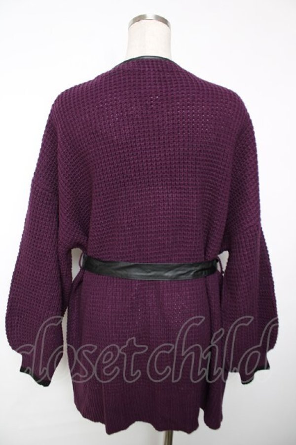 画像2: axes femme / ディズニーヴィランズ/カーディガン M 紫 Y-25-12-13-058-AX-TO-SZ-ZI (2)