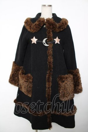 画像: MILK / オーバー・ザ・レインボーコート  黒 Y-25-12-13-074-ML-CO-AS-ZY