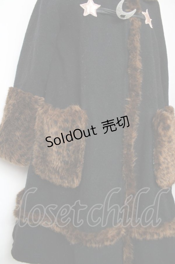 画像4: MILK / オーバー・ザ・レインボーコート  黒 Y-25-12-13-074-ML-CO-AS-ZY (4)