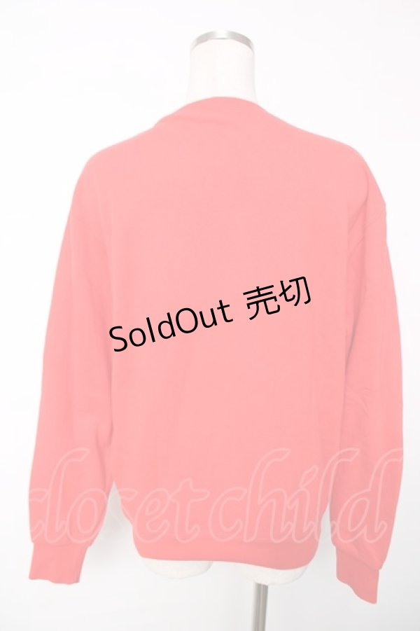 画像2: Nile Perch / プリントスウェット  赤 Y-25-12-13-077-LO-TO-AS-ZI (2)