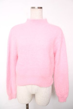 画像: HONEY MI HONEY / バックオープンニット F ピンク Y-25-12-13-078-LO-TO-SZ-ZY