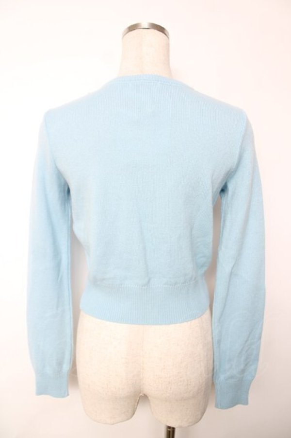 画像2: MILK / ローズマリーカーデ　  サックス Y-25-12-13-079-ML-TO-SZ-ZI (2)