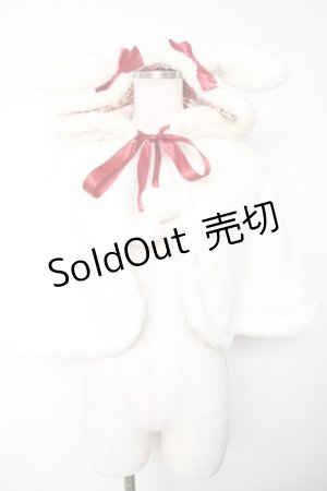 画像: BABY, THE STARS SHINE BRIGHT / Alice Red&Blackケープ  アイボリー Y-25-12-13-081-BA-JA-SZ-ZY