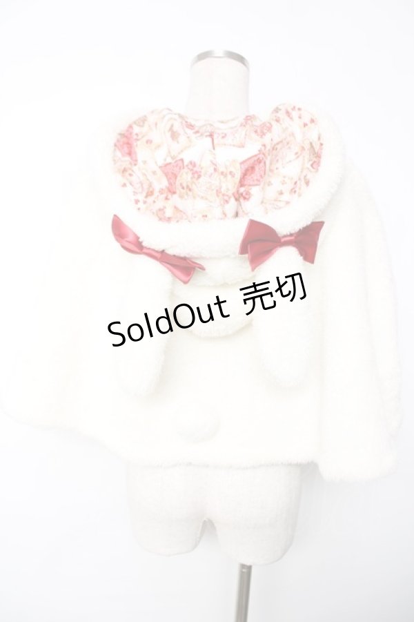 画像2: BABY, THE STARS SHINE BRIGHT / Alice Red&Blackケープ  アイボリー Y-25-12-13-081-BA-JA-SZ-ZY (2)