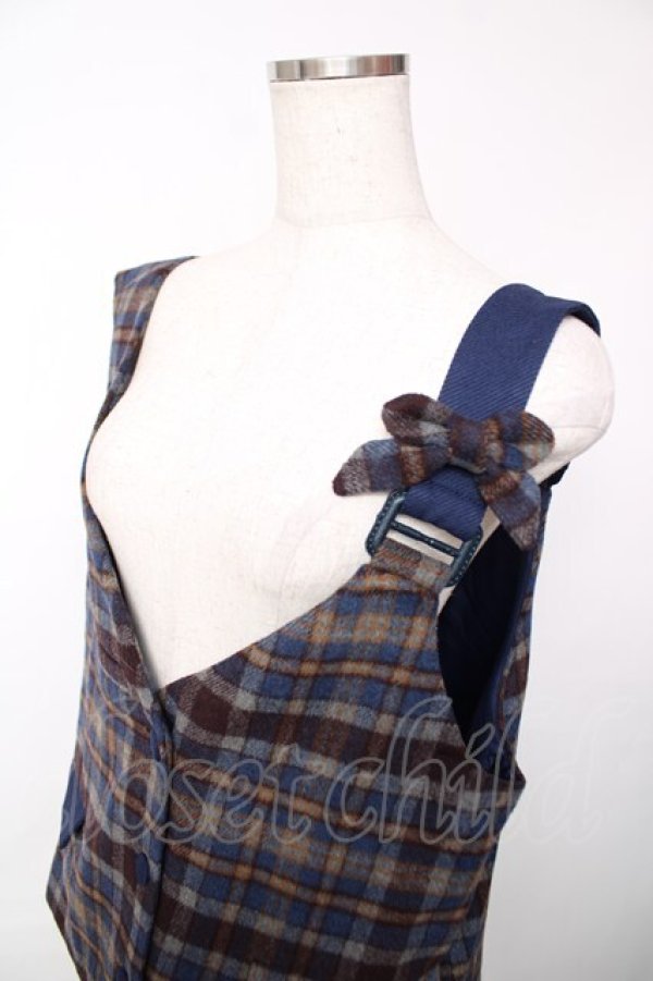 画像3: Princess Chronicles / 秘密探偵のリボンベスト XXＬ 紺 Y-25-12-13-084-PU-TO-SZ-ZY (3)