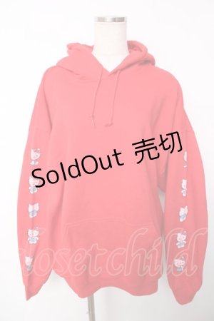 画像: Candy Stripper / LINGERIE HELLO KITTY HOODIE 2 レッド Y-25-12-13-096-PU-TO-SZ-ZY