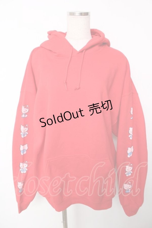 画像1: Candy Stripper / LINGERIE HELLO KITTY HOODIE 2 レッド Y-25-12-13-096-PU-TO-SZ-ZY (1)