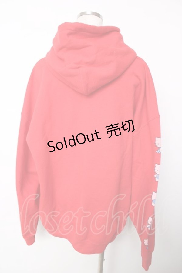 画像2: Candy Stripper / LINGERIE HELLO KITTY HOODIE 2 レッド Y-25-12-13-096-PU-TO-SZ-ZY (2)