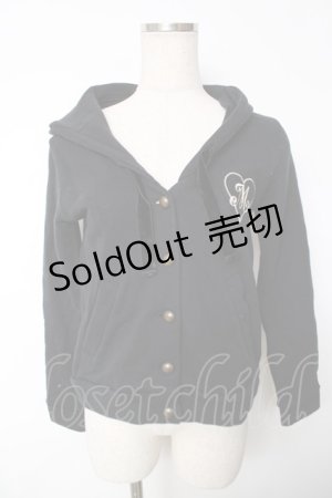 画像: MILK / Clubパーカー  黒 Y-25-12-13-100-ML-TO-SZ-ZY