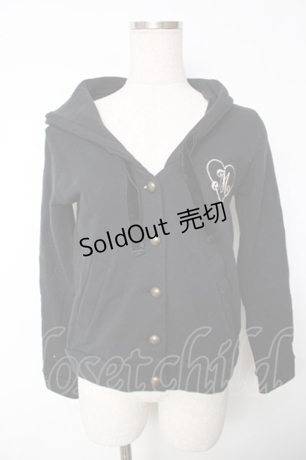 画像1: MILK / Clubパーカー  黒 Y-25-12-13-100-ML-TO-SZ-ZY (1)