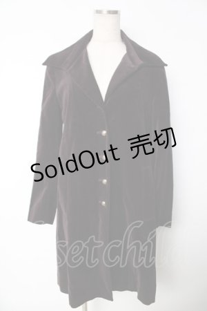 画像: Jane Marple Dans Le Salon / 別珍コート M パープル Y-25-12-13-101-JM-CO-SZ-ZY