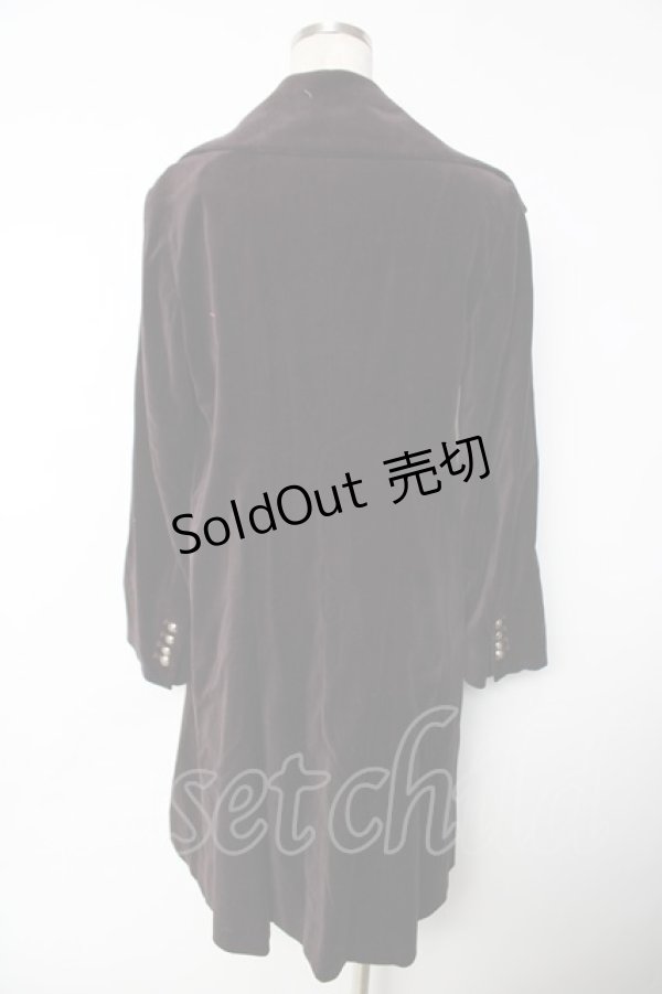 画像2: Jane Marple Dans Le Salon / 別珍コート M パープル Y-25-12-13-101-JM-CO-SZ-ZY (2)