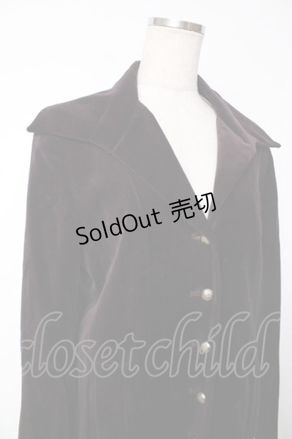 画像3: Jane Marple Dans Le Salon / 別珍コート M パープル Y-25-12-13-101-JM-CO-SZ-ZY (3)