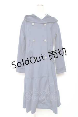 画像: axes femme / ティアードコーディガン M 紺 Y-25-12-13-117-AX-JA-SZ-ZI