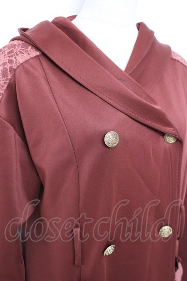 画像3: axes femme / ティアードコーディガン M 茶 Y-25-12-13-118-AX-JA-SZ-ZY (3)