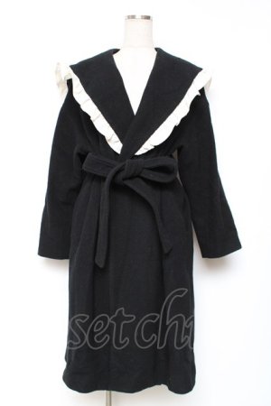 画像: MILK / Palaceガウンコート  ブラック Y-25-12-13-123-ML-CO-SZ-ZY