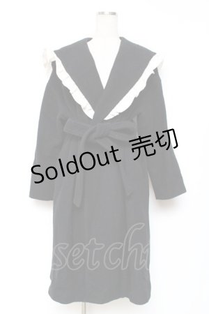 画像: MILK / Palaceガウンコート  ブラック Y-25-12-13-123-ML-CO-SZ-ZY