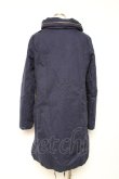 画像2: Franche Lippee / 裏ボアフード付きAラインコート M 紺 Y-25-12-13-128-LO-CO-SZ-ZI (2)