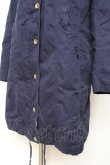 画像4: Franche Lippee / 裏ボアフード付きAラインコート M 紺 Y-25-12-13-128-LO-CO-SZ-ZI (4)