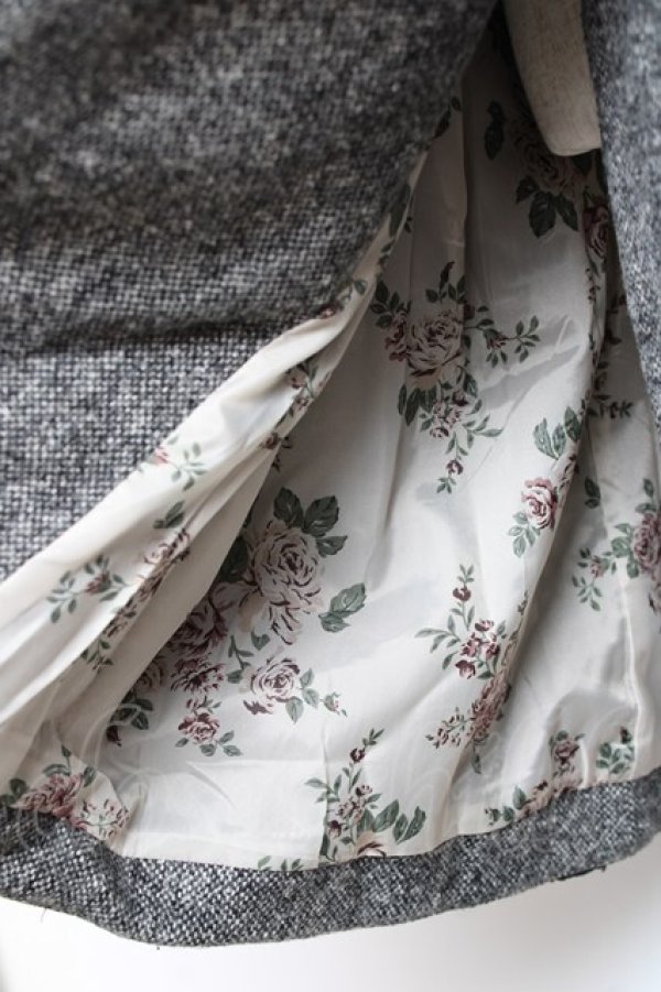 画像5: axes femme Red label / スタンド襟ダブルボタンコート  グレー Y-25-12-13-129-PU-CO-SZ-ZI (5)