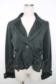 画像1: axes femme / ダークオーナメント柄ジャケット M グリーン Y-25-12-13-023-AX-JA-SZ-ZS (1)