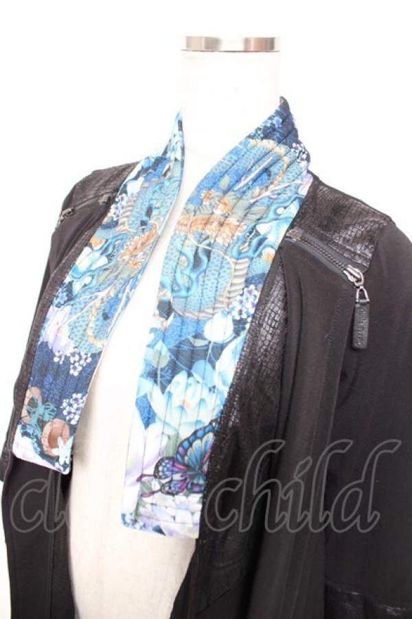 画像3: Qutie Frash / 着物襟カーディガン  黒 Y-25-12-17-044-QU-TO-SZ-ZY (3)