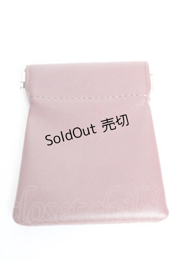 画像2: axes femme / 薔薇型押し小物ケース  ボルドー Y-25-12-17-007-AX-ZA-SZ-ZT445-F005 (2)