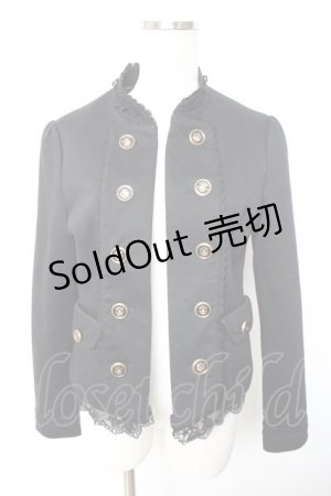 画像: axes femme / ナポレオン風カットジャケット M 黒 Y-25-12-17-052-AX-JA-SZ-ZY