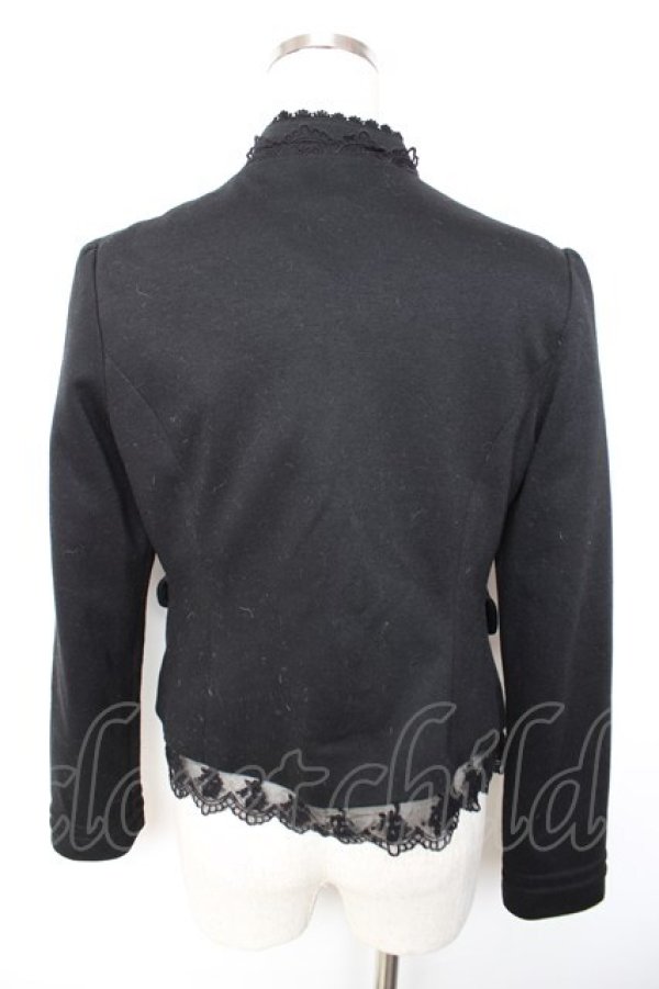 画像2: axes femme / ナポレオン風カットジャケット M 黒 Y-25-12-17-052-AX-JA-SZ-ZY (2)