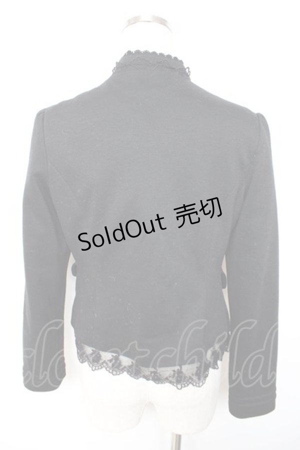 画像2: axes femme / ナポレオン風カットジャケット M 黒 Y-25-12-17-052-AX-JA-SZ-ZY (2)