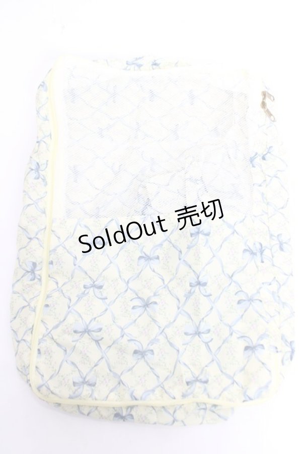 画像1: axes femme POETIQUE / TRAVEL ORGANIZER/ノベルティポーチ  イエロー Y-25-12-17-011-AX-ZA-SZ-ZY (1)