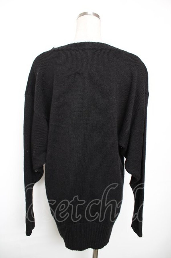 画像2: PEACE NOW / エビィちゃんニット M 黒 Y-25-12-17-082-PU-TO-SZ-ZY (2)