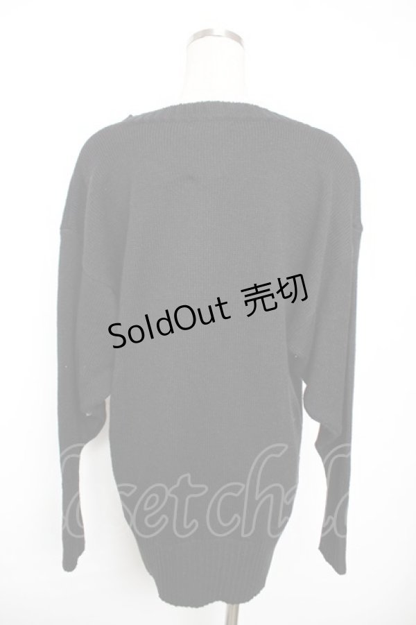 画像2: PEACE NOW / エビィちゃんニット M 黒 Y-25-12-17-082-PU-TO-SZ-ZY (2)