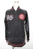 画像1: ALGONQUINS / スカルptワッペンブルゾン  黒 Y-25-12-17-085-AL-TO-SZ-ZY (1)