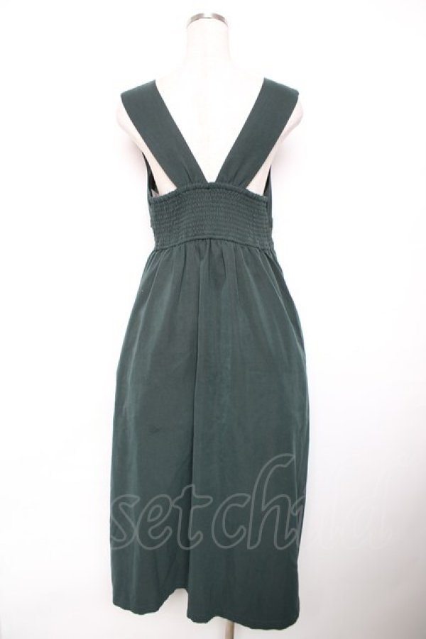 画像2: axes femme / 前釦×プリーツジャンスカ M グリーン Y-25-12-17-093-AX-OP-SZ-ZY (2)