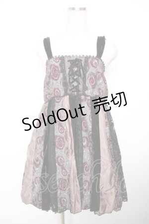 画像: axes femme / パッチワークチュニック  黒 Y-25-12-17-100-AX-OP-SZ-ZS