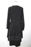 画像2: axes femme POETIQUE / フィッシュテールガウンワンピース M 黒 Y-25-12-17-111-AX-OP-SZ-ZY (2)