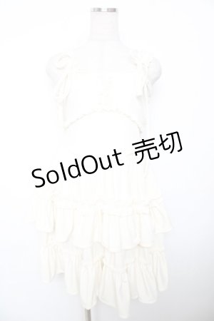 画像: merry jenny / コルセットベロアフレアミニワンピース F アイボリー Y-25-12-17-115-LO-OP-SZ-ZY