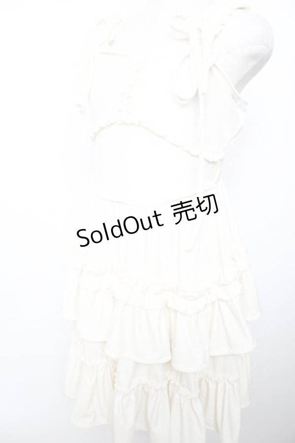 画像3: merry jenny / コルセットベロアフレアミニワンピース F アイボリー Y-25-12-17-115-LO-OP-SZ-ZY (3)