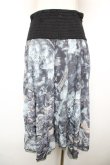 画像2: Ozz Croce / 総柄変形スカート  グレー Y-25-12-17-119-OO-SK-SZ-ZY (2)