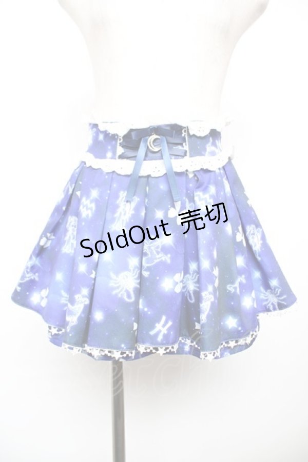 画像1: Ank Rouge / DREAMY CONSTELLATION スカパン M ネイビー Y-25-12-17-129-CA-PA-SZ-ZY (1)