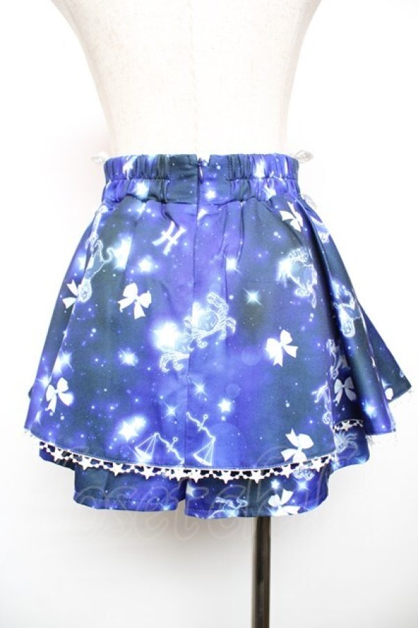 画像2: Ank Rouge / DREAMY CONSTELLATION スカパン M ネイビー Y-25-12-17-129-CA-PA-SZ-ZY (2)