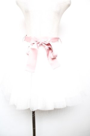 画像: Me roir / ローズモチーフチュールスカート M 白 Y-25-12-17-130-LO-SK-SZ-ZY