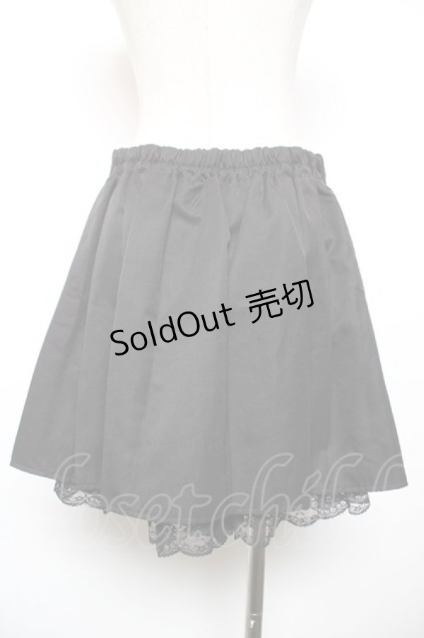 画像2: axes femme / ウエストレースキュロット M 黒 Y-25-12-17-139-AX-PA-SZ-ZS (2)