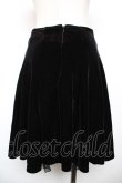 画像2: Honey Cinnamon / ベロアスカート F 黒 Y-25-12-17-143-LO-SK-SZ-ZY (2)