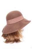 画像4: an another angelus / グログランリボンウールハット F ブラウン Y-25-12-17-019-CA-AC-SZ-ZY (4)
