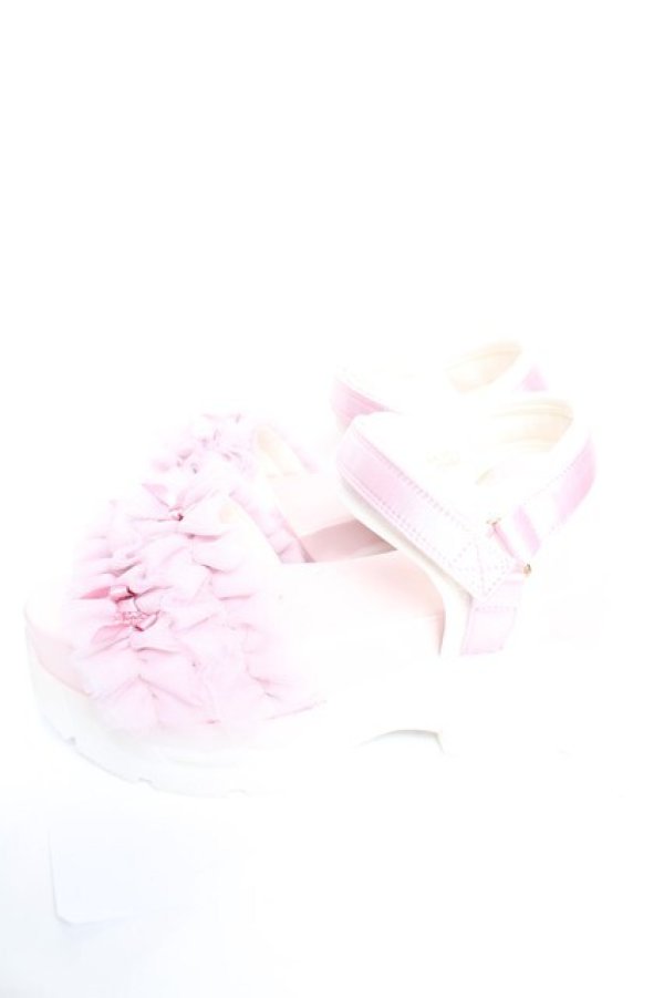 画像2: axes femme POETIQUE / チュールフリルスポサン L ピンク Y-25-12-17-023-AX-SH-SZ-ZY (2)